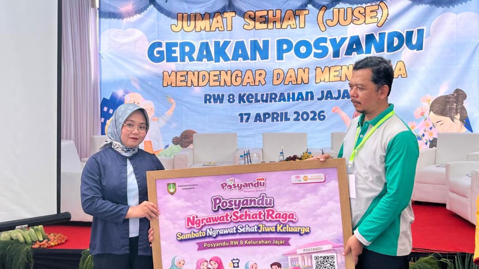 RS Onkologi Solo Dukung Program Jumat Sehat “Gerakan Posyandu Plus” di Kelurahan Jajar