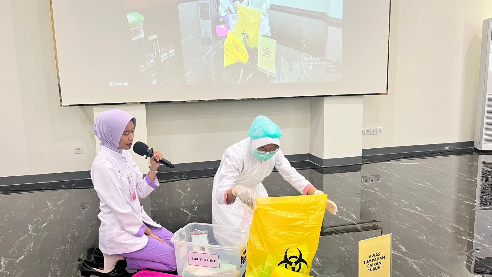 RS Onkologi Solo Gelar Sosialisasi Keamanan dan Spill Kit untuk Meningkatkan Kesadaran Keselamatan Pegawai
